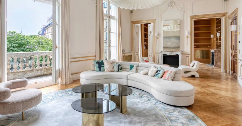 Casa de luxo em Paris: queres morar com vista para o gabinete de Macron?