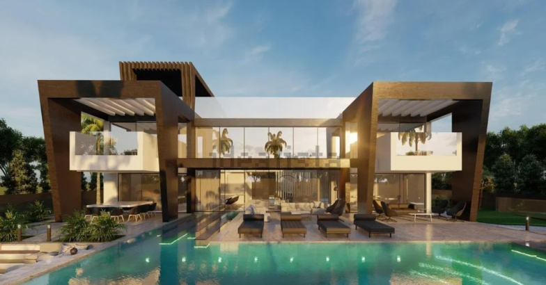 Rooftop, piscina infinita e cave XXL: uma casa na Quinta da Marinha